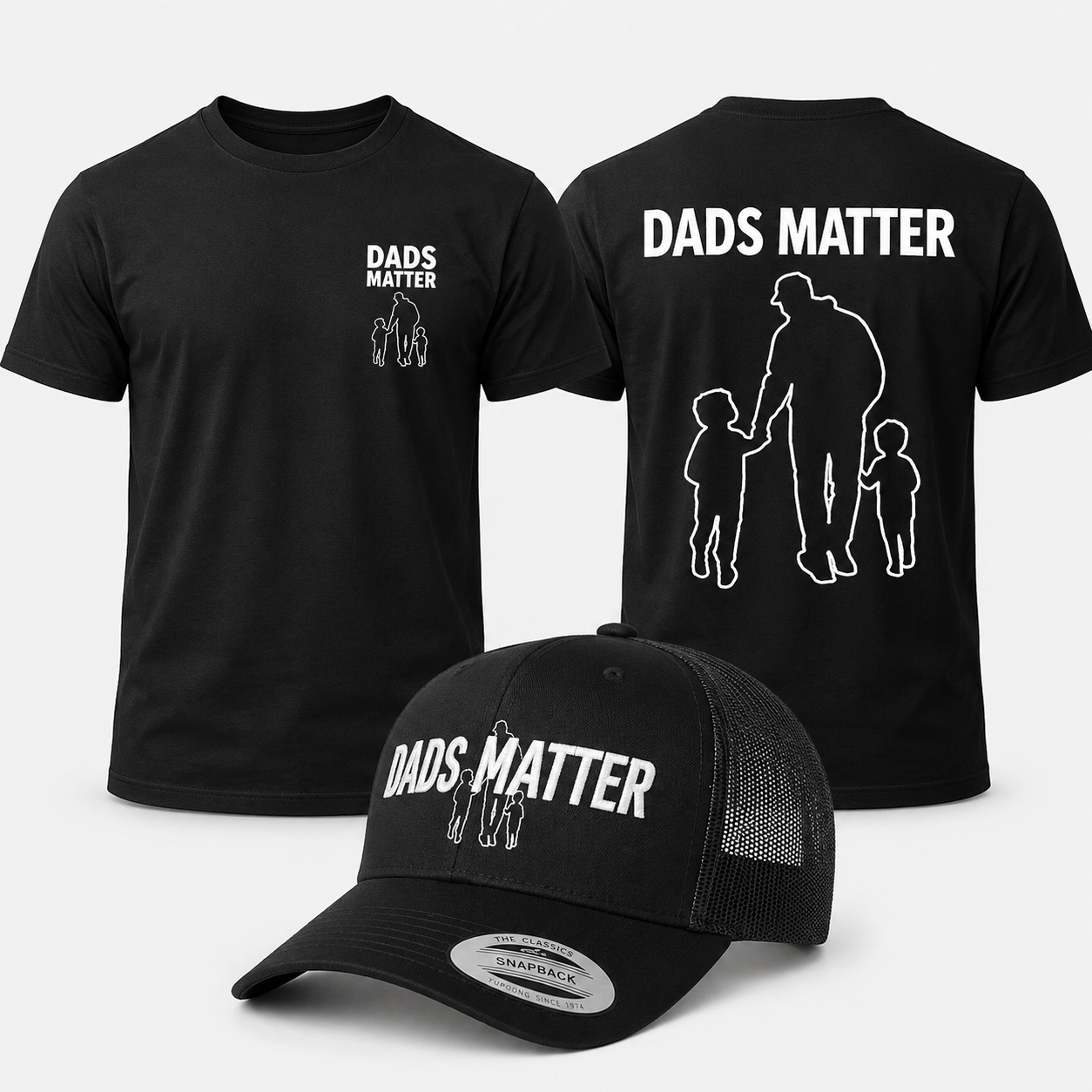 The Everyday Dad Bundle - I'm Present Tee + Trucker Hat