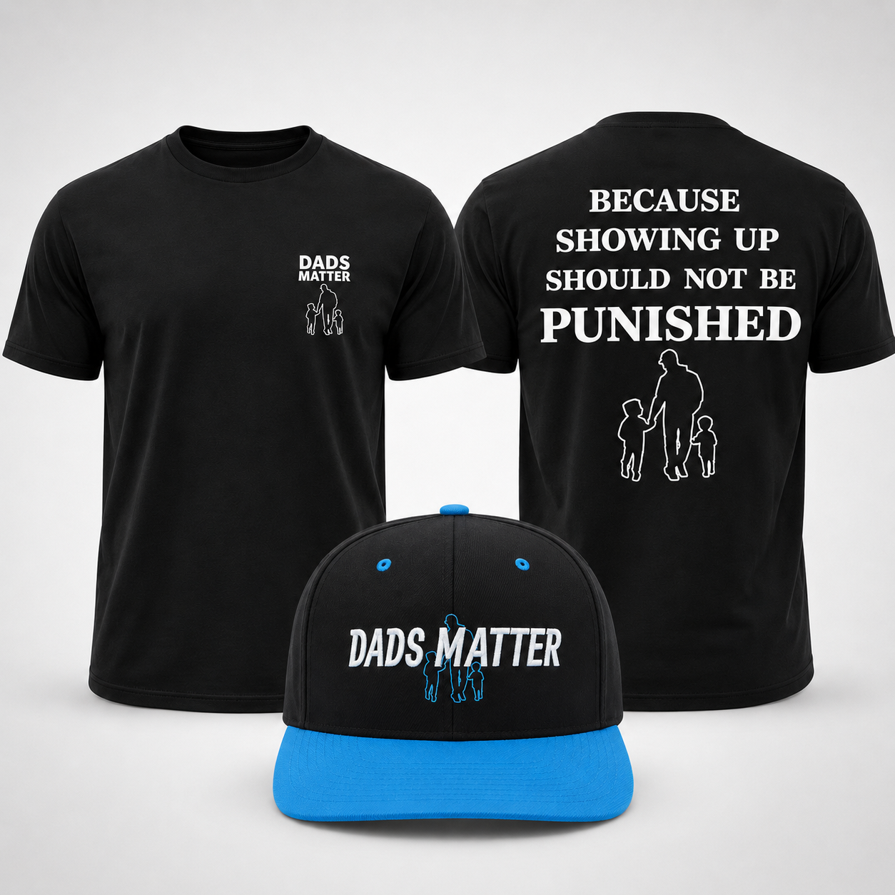 The Show Up Bundle - Show Up Tee + Flat Bill Hat