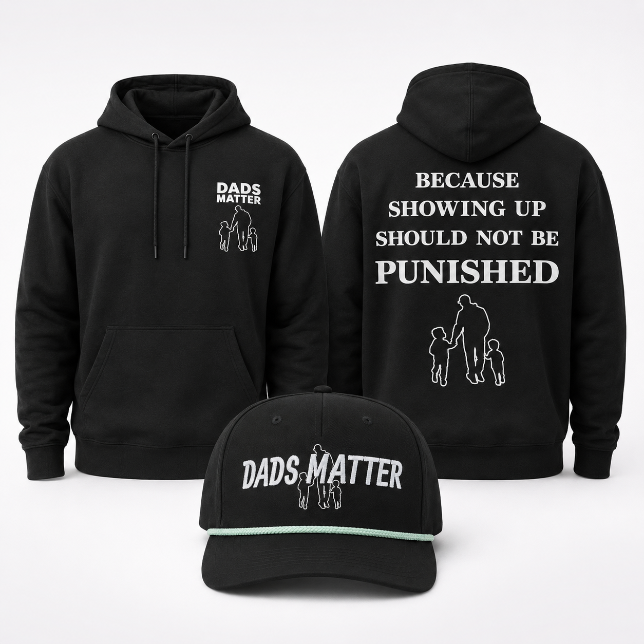The Show Up Bundle - Show Up Hoodie + Rope Hat