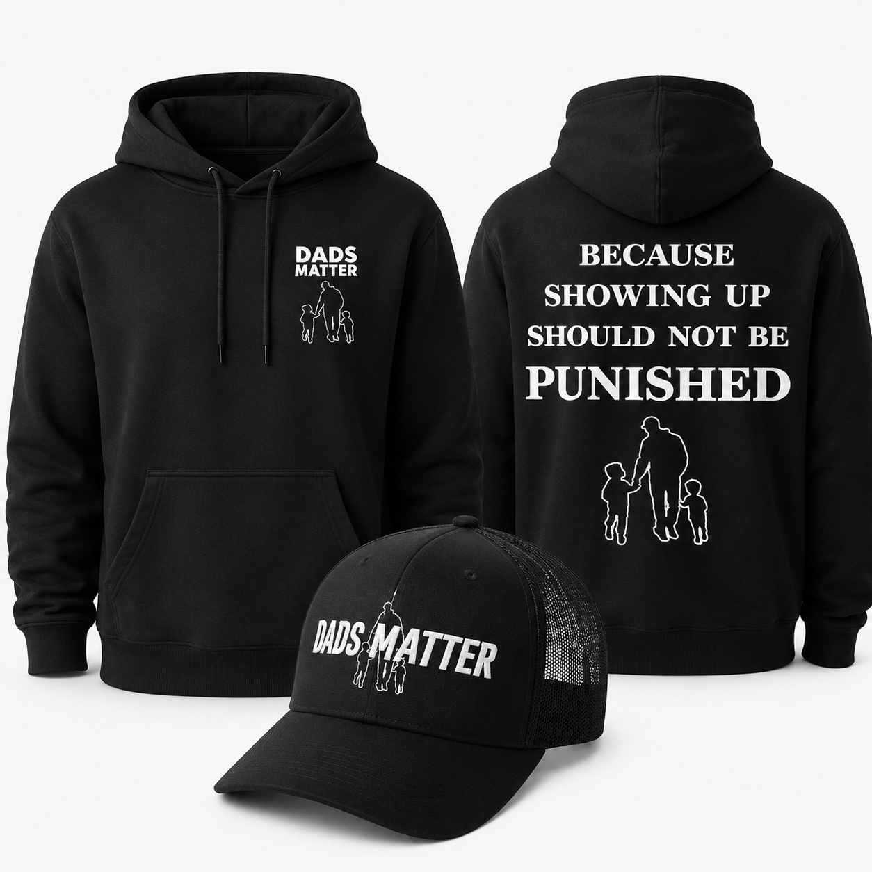 The Show Up Bundle - Show Up Hoodie + Trucker Hat