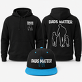 The Everyday Dad Bundle - I'm Present Hoodie + Flat Bill Hat
